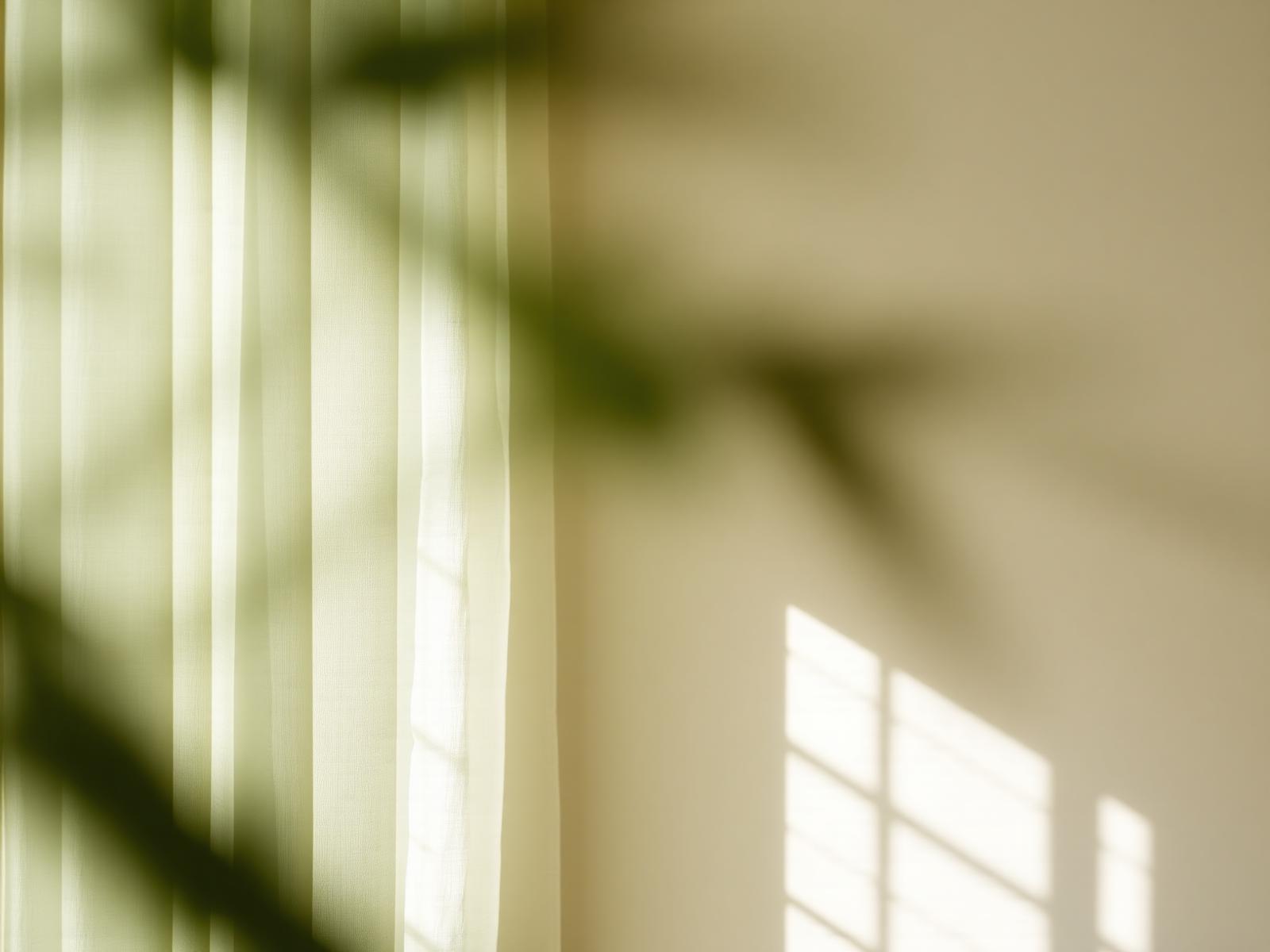 Calm interior with soft daylight